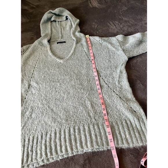 American Eagle Sweater Blue Womens Pullover Jegging Hoodie Size M NWOT - Picture 4 of 6